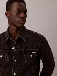 Чоловічі джинсові куртки Calvin Klein 1159853007 (Чорний M)