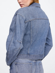 Джинсовая куртка женская GAP 1159853156 (Синий S)