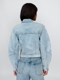 Джинсовая куртка GAP 1159854700 (Голубой M)