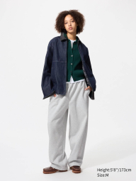 Джинсова куртка-сорочка UNIQLO на блискавці 1159854961 (Синій L)