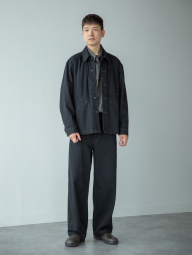 Джинсовая куртка-рубашка UNIQLO 1159855930 (Черный XL)