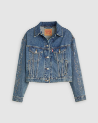 Женская джинсовая куртка Levi's 1159856009 (Синий 4X)