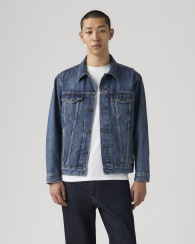 Мужская джинсовая куртка Levi's 1159857485 (Синий XL)