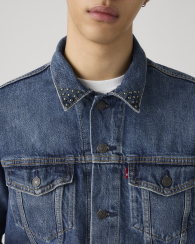 Чоловічі джинсові куртки Levi's 1159857485 (Синій XL)