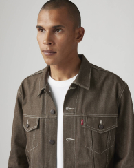 Джинсовая куртка Levi's 1159857737 (Коричневый L)