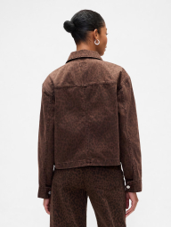 Джинсовая куртка женская GAP 1159858503 (Коричневый XL)