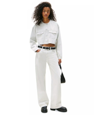 Укороченная джинсовая куртка Tommy Hilfiger 1159863957 (Голубой M)