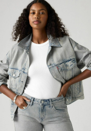 Женская джинсовая куртка Levi's 1159861303 (Голубой S)