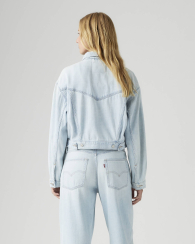 Укороченная джинсовая куртка Levi's 1159861305 (Голубой S)