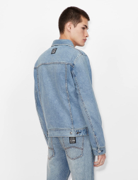 Чоловічі джинсові куртки Armani Exchange 1159861972 (Синій L)