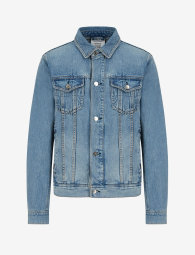 Чоловічі джинсові куртки Armani Exchange 1159861972 (Синій L)