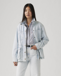 Женская джинсовая куртка Karlie Levi's 1159862343 (Голубой S)