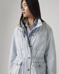 Женская джинсовая куртка Karlie Levi's 1159862343 (Голубой S)