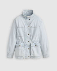 Женская джинсовая куртка Karlie Levi's 1159862343 (Голубой S)