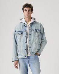 Мужская джинсовая куртка Levi's 1159862555 (Голубой XL)
