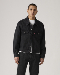 Мужская джинсовая куртка Levi's 1159862560 (Черный XL)