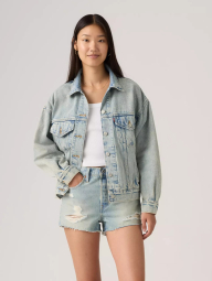 Жіноча джинсова куртка Levi's 1159865472 (Блакитний XL)