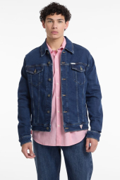 Чоловічі джинсові куртки GUESS 1160126490 (Синій L)