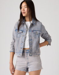 Женская джинсовая куртка Levi's 1160256170 (Голубой XL)