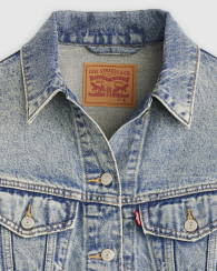 Коротка джинсова куртка Levi's 1160267508 (Синій M)
