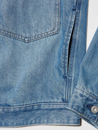 Джинсовая куртка UNIQLO 1160855986 (Синий M)