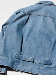 Джинсовая куртка UNIQLO 1160855986 (Синий M)