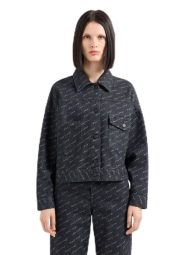 Джинсовая куртка Armani Exchange 1161629027 (Черный S)