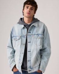 Мужская джинсовая куртка Levi's 1161633734 (Голубой XL)