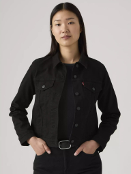 Женская джинсовая куртка Levi's 1161811922 (Черный XS)