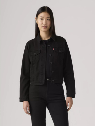 Женская джинсовая куртка Levi's 1161811922 (Черный XS)