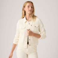 Джинсовая куртка Levi's 1162774355 (Молочный L)