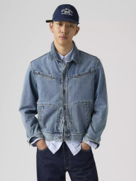 Джинсовая куртка Market Miners Levi's 1162776853 (Синий L)