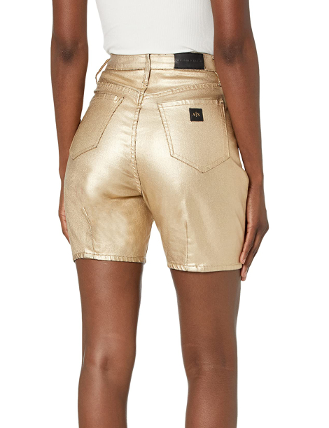 Джинсовые шорты Armani Exchange Baggy Bermuda 1159842164 (Золотистый 24)