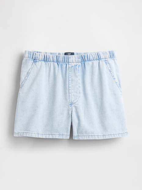 Джинсовые шорты GAP 1159848078 (Голубой M)