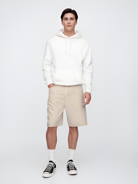 Мужские джинсовые шорты GAP 1159848250 (Бежевый 33)