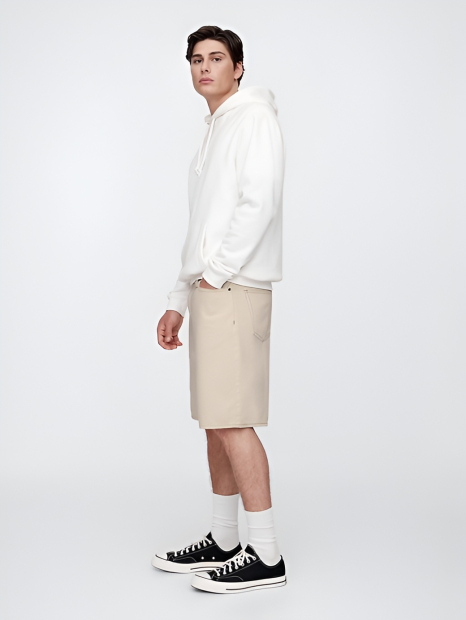 Мужские джинсовые шорты GAP 1159848250 (Бежевый 33)