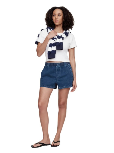 Жіночі джинсові шорти GAP 1159850810 (Синій M)