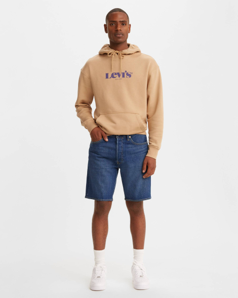 Чоловічі джинсові шорти Levi's 501 Original 1159850914 (Синій 42)