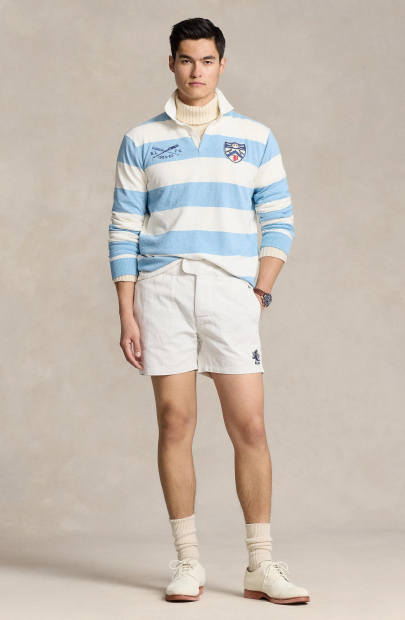 Мужские шорты Polo Ralph Lauren 1159851611 (Белый XXL)