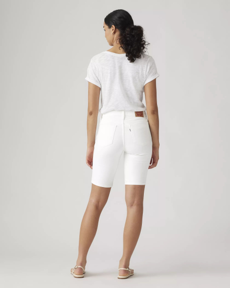 Женские джинсовые шорты Bermuda от Levi's 1159853214 (Белый 29)