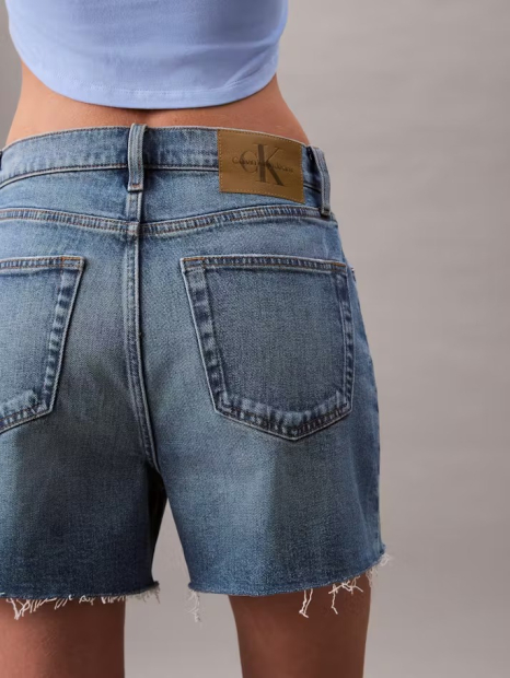 Женские джинсовые шорты Calvin Klein 1159854343 (Голубой 26)