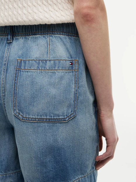 Джинсовые шорты Tommy Hilfiger 1159856222 (Голубой S)