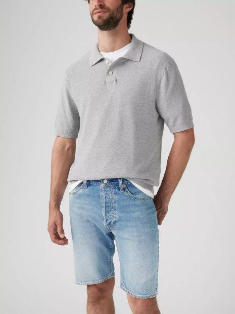 Джинсові шорти 501 Levi's 1159856332 (Блакитний 40)