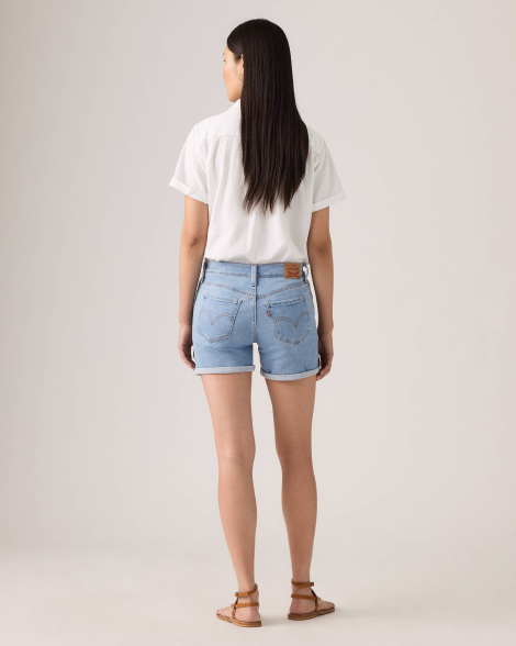 Женские шорты Levi's джинсовые 1159856876 (Голубой 24)