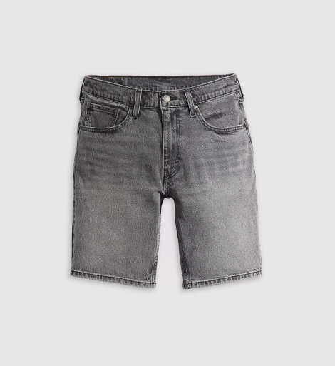 Мужские джинсовые шорты Levi's 445 Athletic 1159857094 (Серый 38)