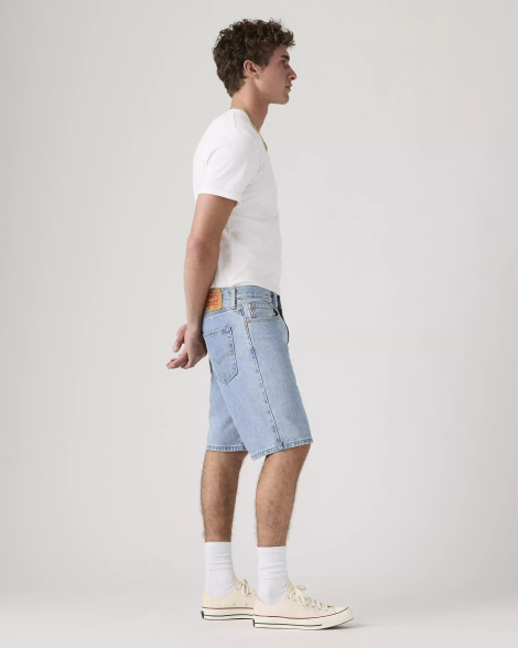 Джинсовые шорты 405 Levi's 1159857287 (Голубой 38)