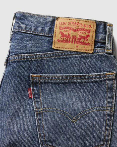 Джинсовые шорты 454 Relaxed Fit Levi's 1159862569 (Синий 38)
