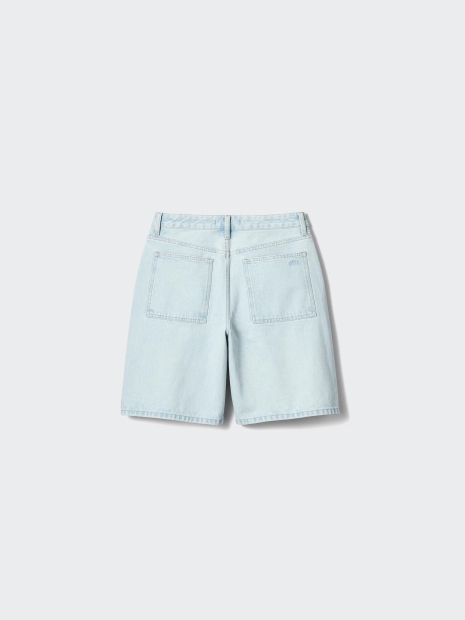 Жіночі джинсові шорти UNIQLO 1160137265 (Блакитний 28)