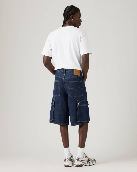 Чоловічі джинсові шорти карго 478 Baggy Cargo Levi's 1162585829 (Синій 32)