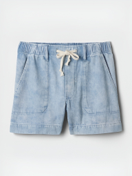 Джинсовые шорты GAP 1159844716 (Голубой M)